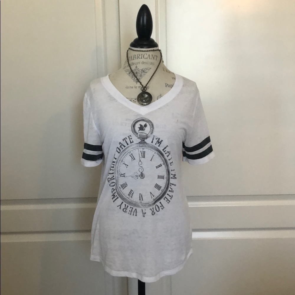 Alice in Wonderland themed Tee Shirt